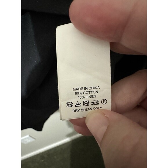 Kate Spade New York Skirt The Rules Linen Cotton Midi Tie Back Ruffle Womens 6 - Picture 5 of 8